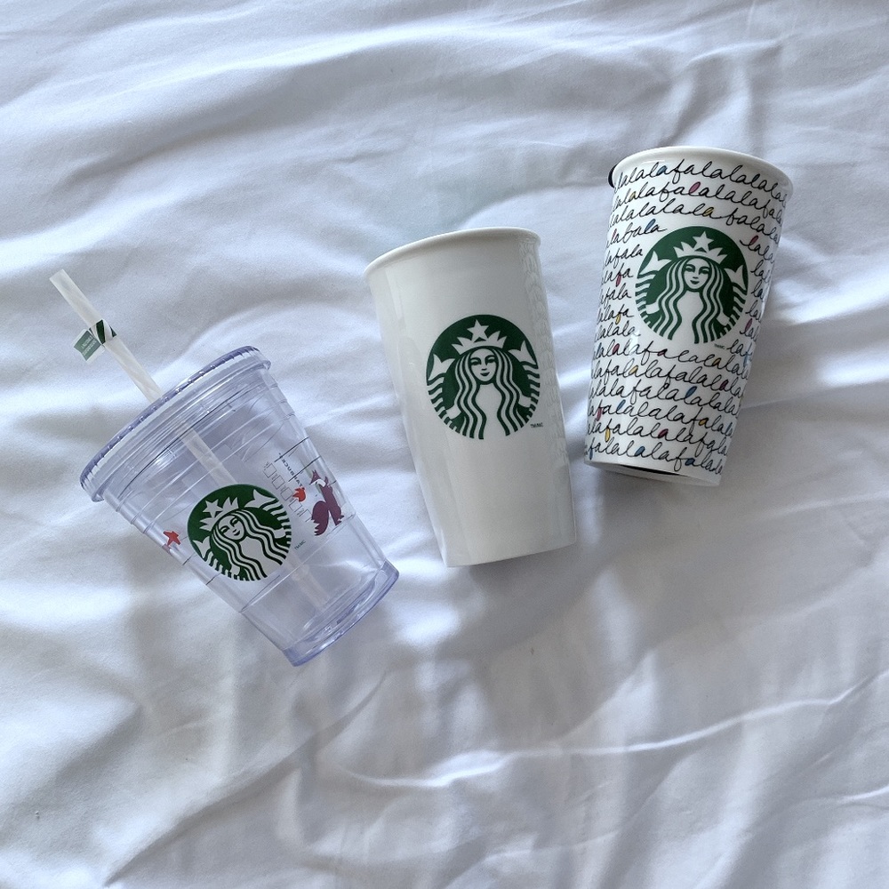 SOLD ❤️ Starbucks 3 cups package 📦